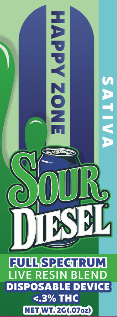Holy Smokes Sour Diesel Sativa Delta Vape