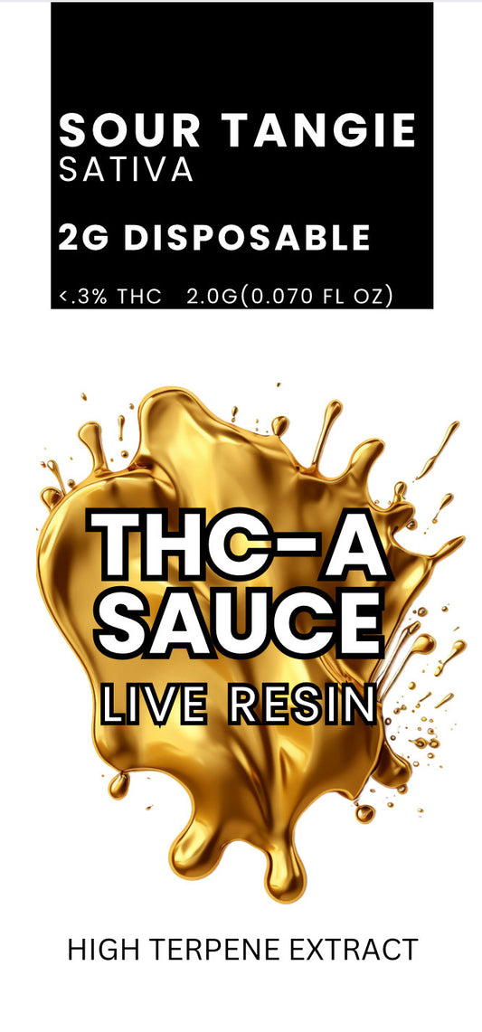 Sour Tangie THCA 2g Disposable