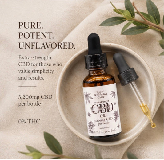 Extra-Strength CBD Oil – 3,200mg CBD