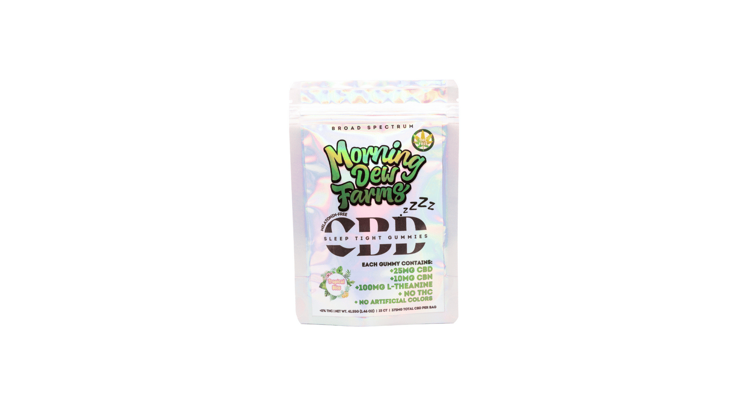 image of morning dew farms CBD gummies