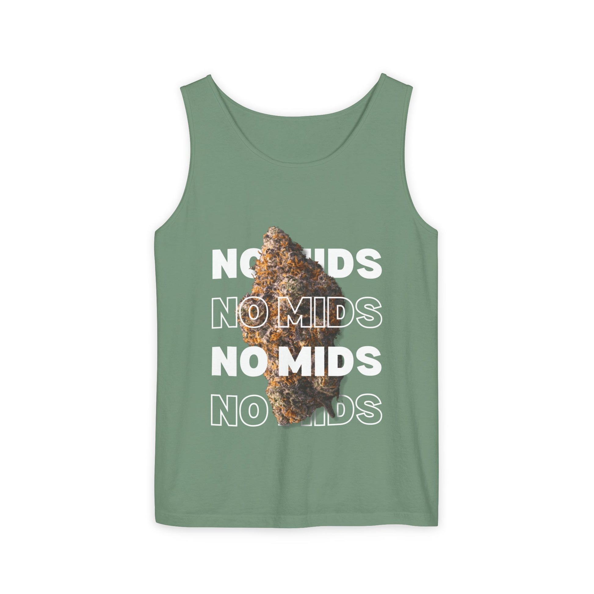 "No Mids, Only Exotics" Men's Garment-Dyed Tank Top