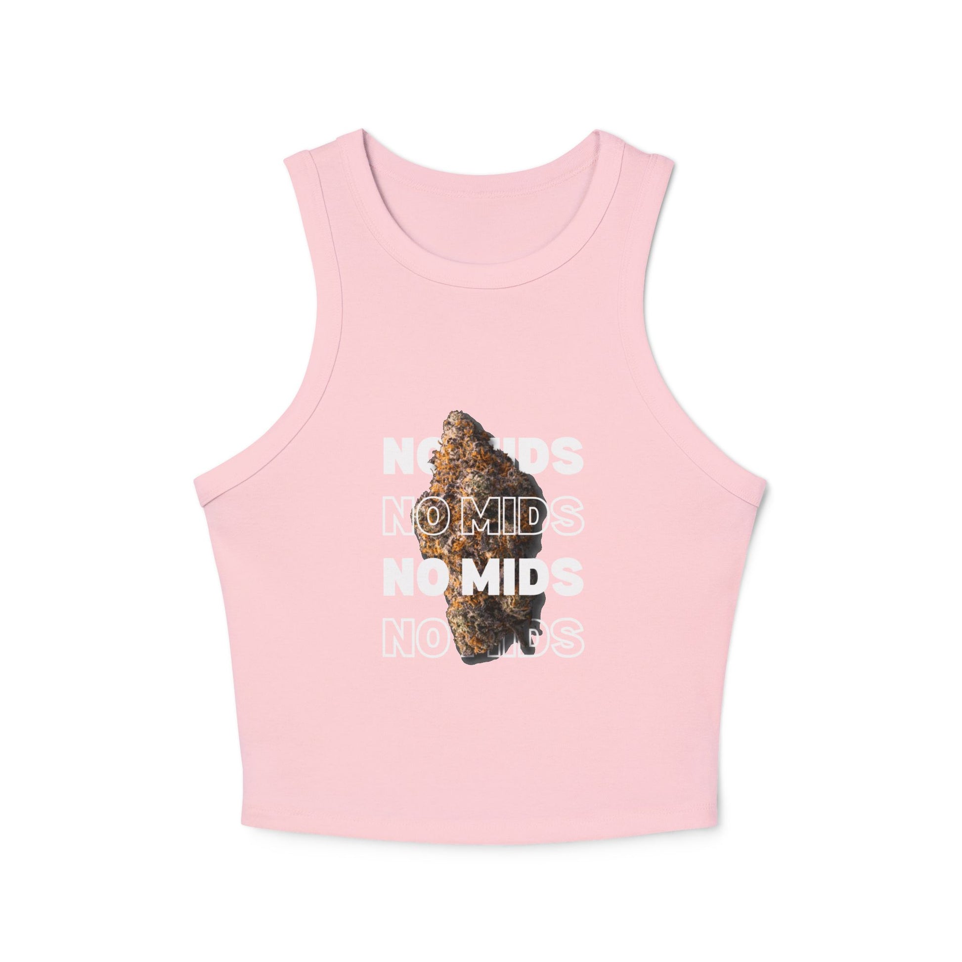 "No Mids, Only Exotics" Women's Racerback Tank Top