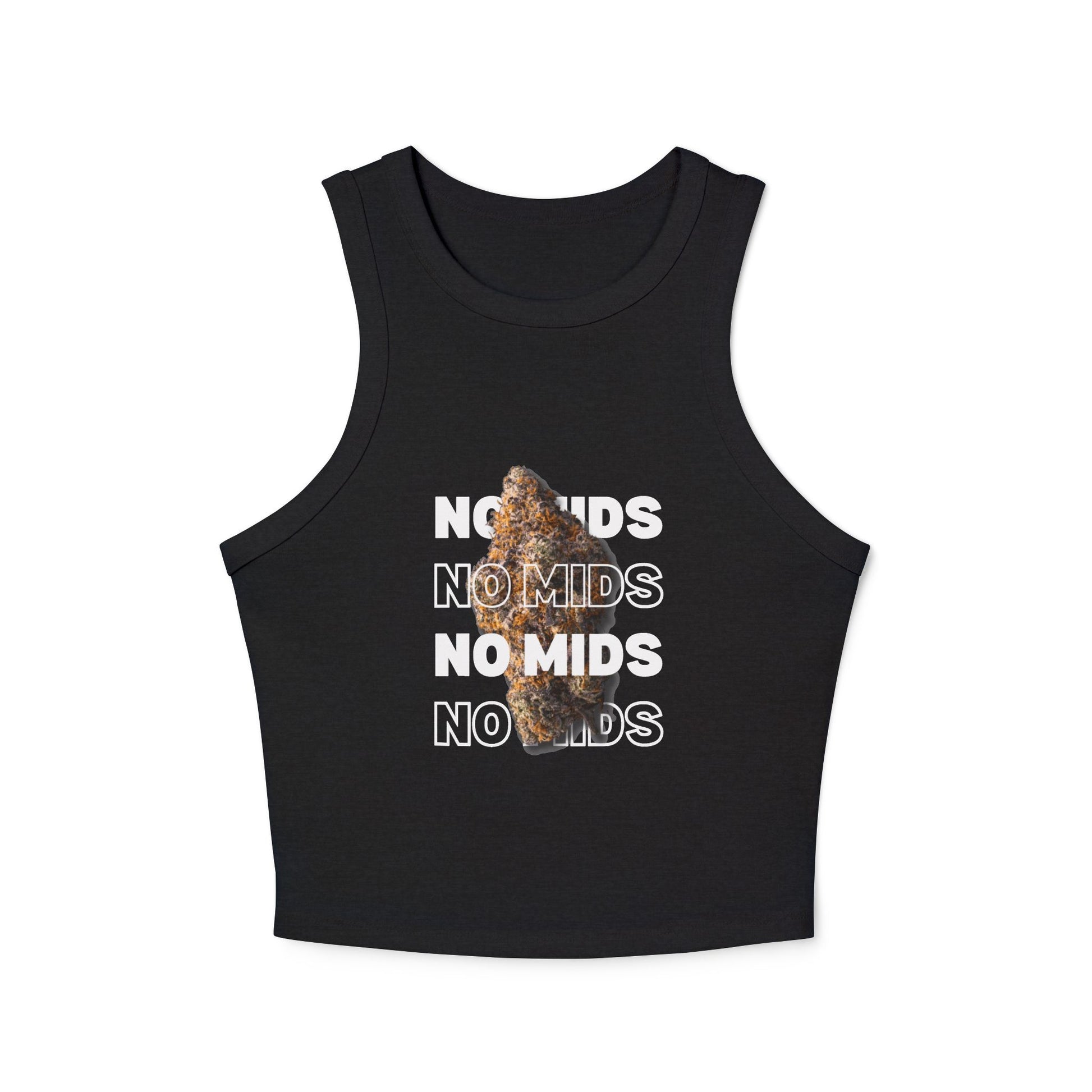 "No Mids, Only Exotics" Women's Racerback Tank Top