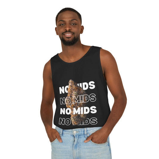 "No Mids, Only Exotics" Men's Garment-Dyed Tank Top