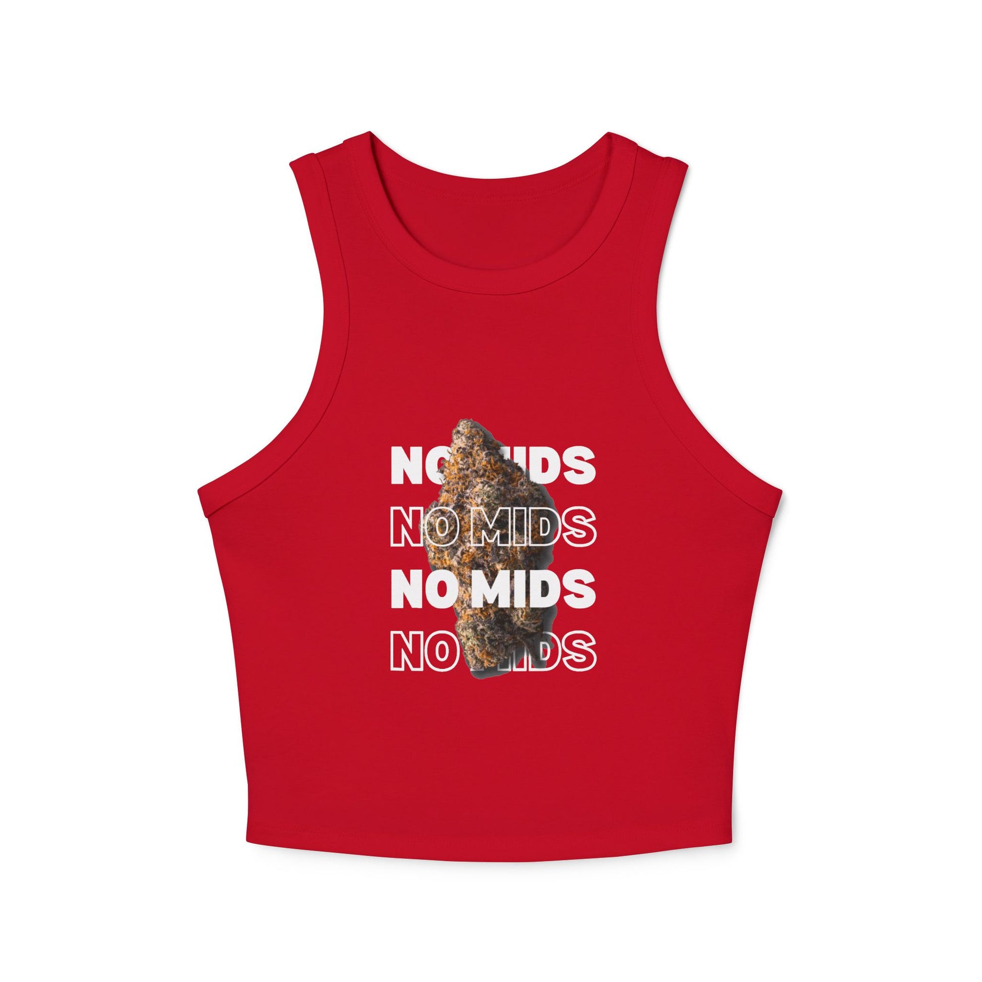 "No Mids, Only Exotics" Women's Racerback Tank Top