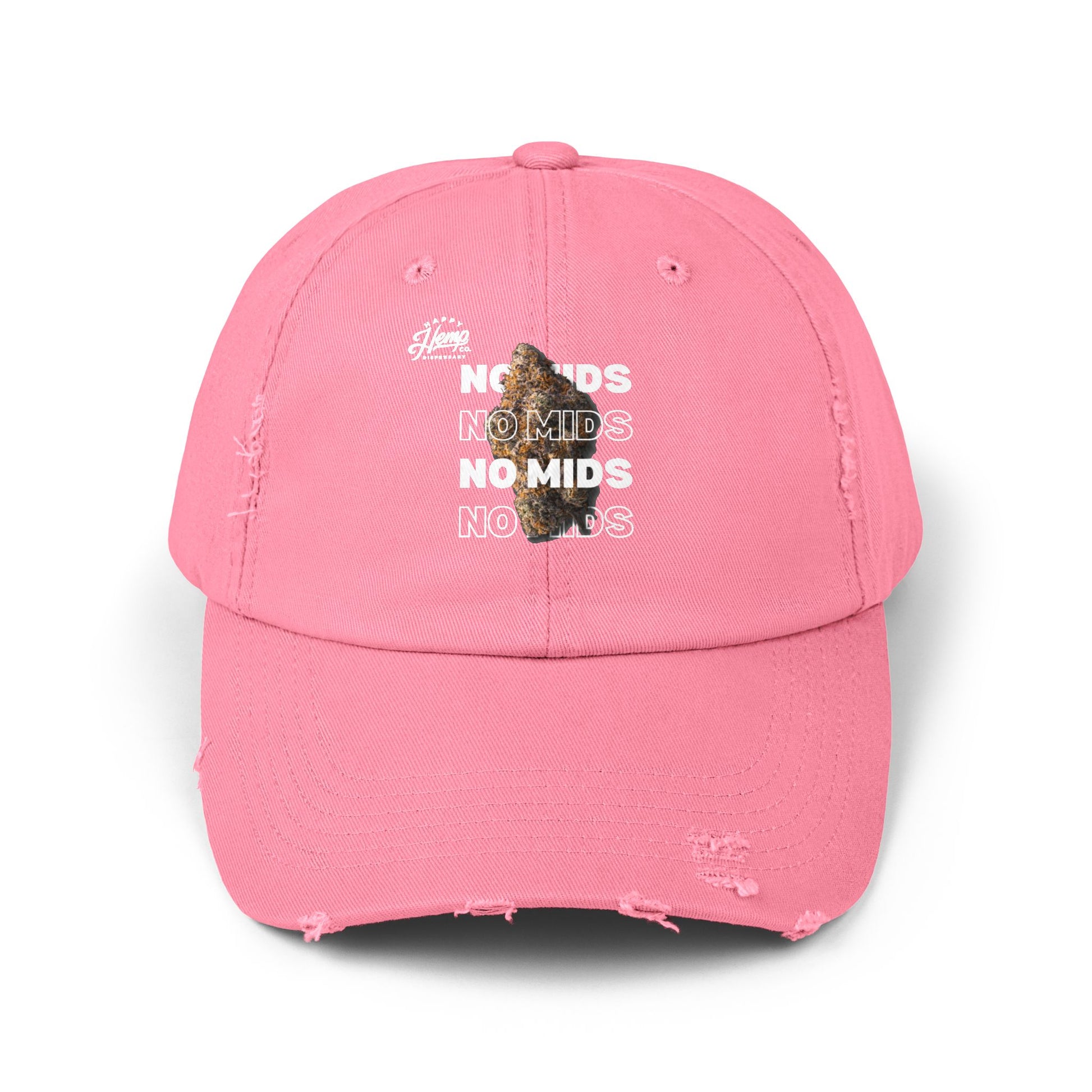 "No Mids, Only Exotics" Pre-Torn Distressed Hat