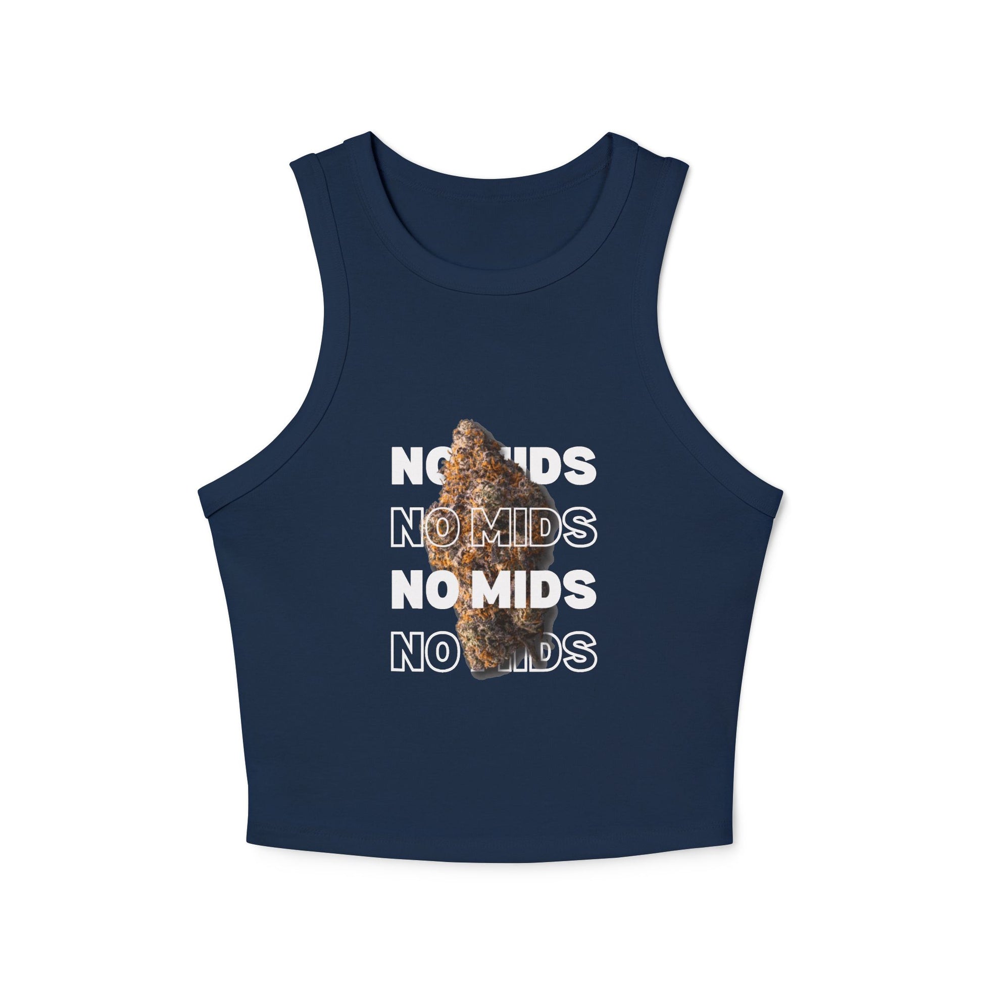 "No Mids, Only Exotics" Women's Racerback Tank Top