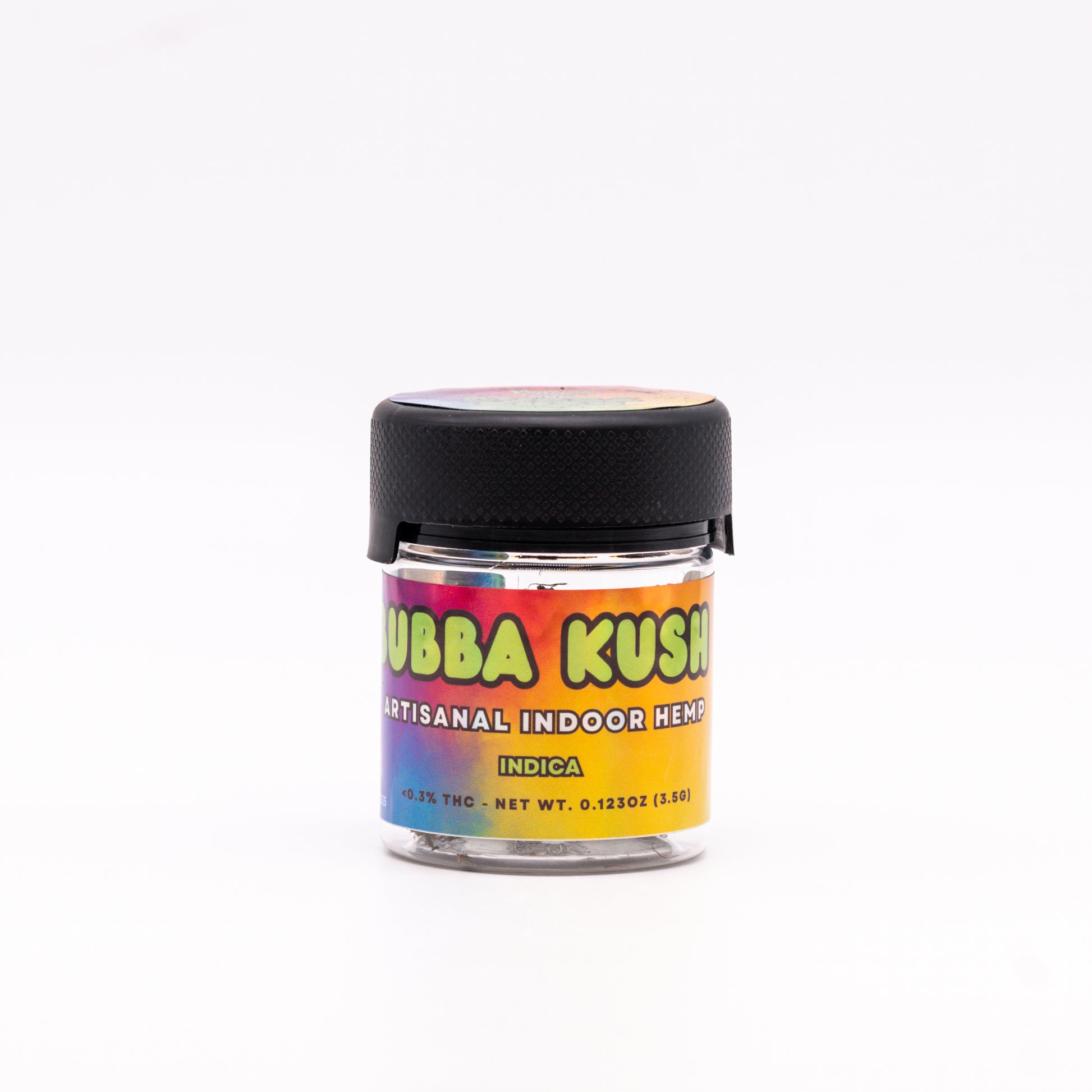 Bubba Kush Hemp CBD: Indica.