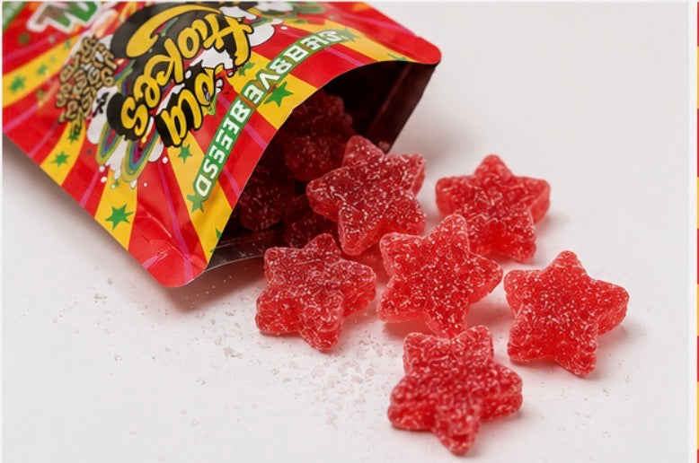 Strawberry Pineapple Dream Gummies, Reserve Blend, Holy Smokes