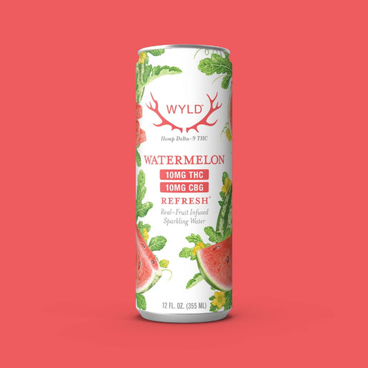 Wyld Watermelon 10mg THC 10 mg CBG Drink