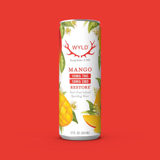 Wyld Mango 10mg THC 10mg CBD Drink