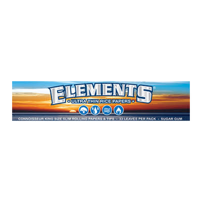 Elements King Size Slim Papers with Tips