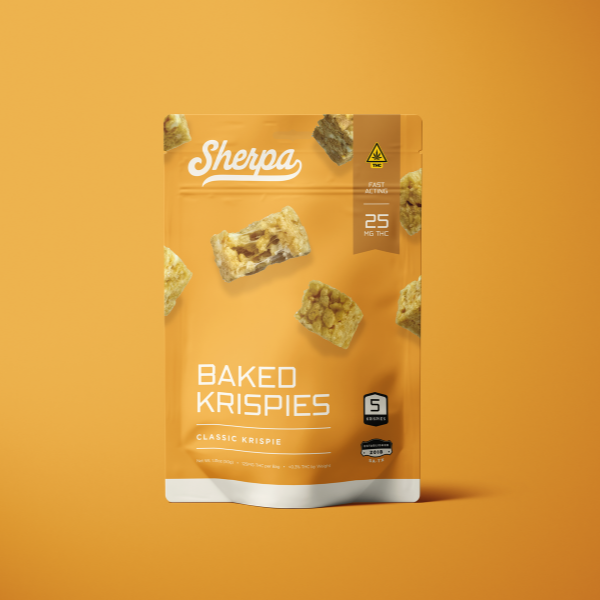 Sherpa Krispies 25mg THC Classic